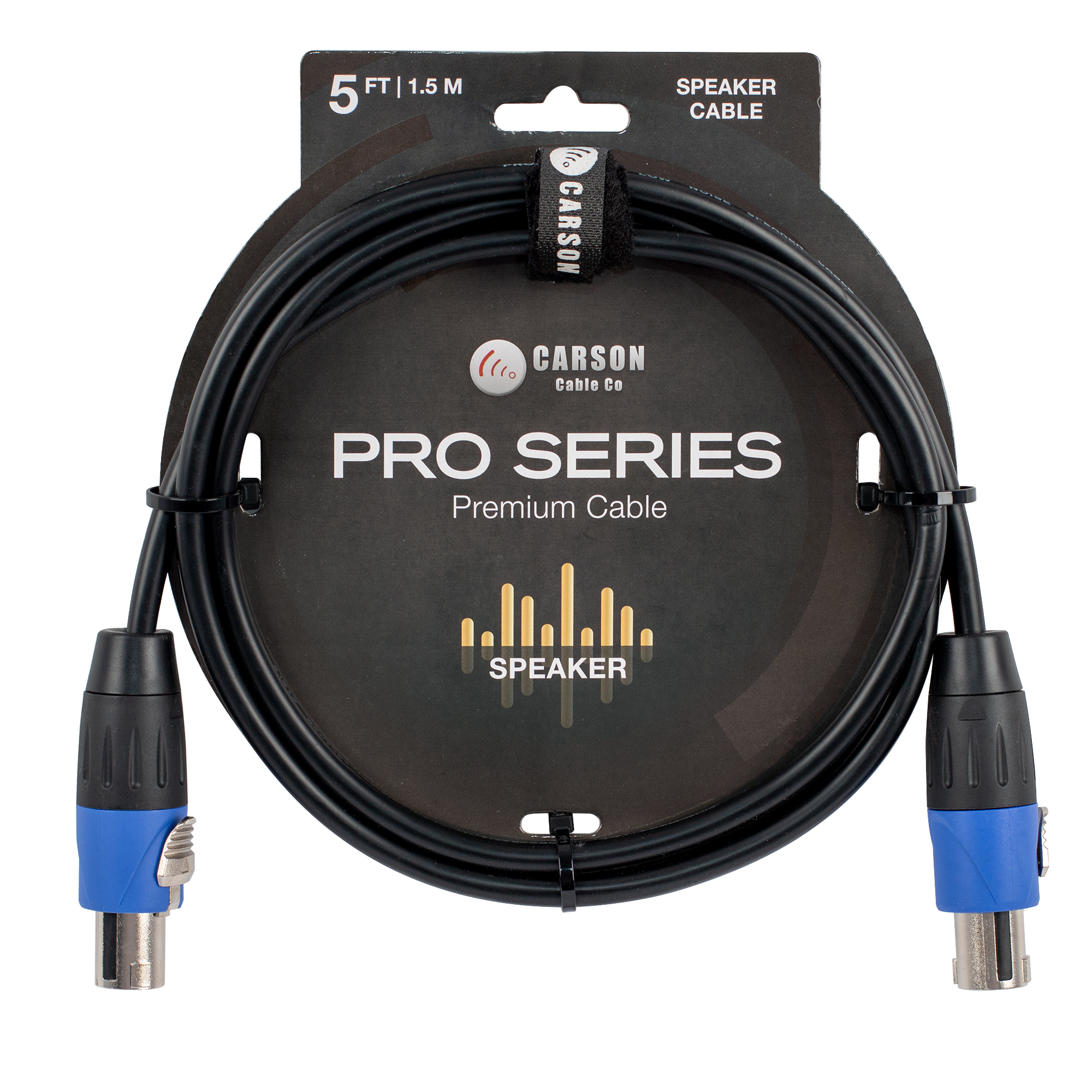 CARSON PRO | CPS05 | Heavy Duty Jumbo Speaker Cable. CARSON PRO | CPS05 | Heavy Duty Jumbo Speaker Cable.